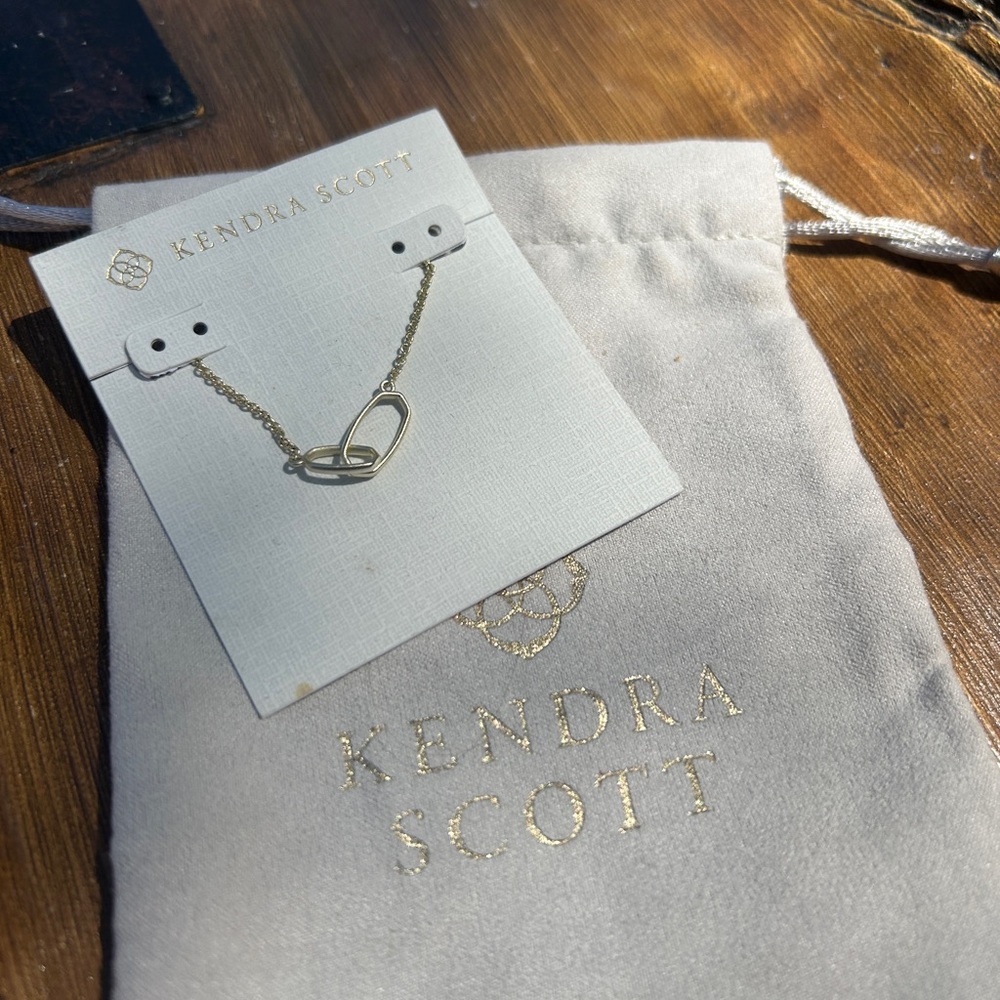 Kendra Scott Gold Link Necklace